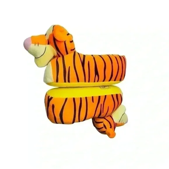 Disney Winnie The Pooh Tigger Plush Slippers Size Small (5-6)  Preowned - Picture 3 of 10